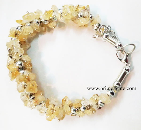 citrine stone bracelet