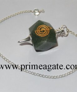 Green-Aventurine-Reiki-Engraved-Pendulum