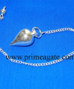 Silver-Tear-Drop-Metal-Pendulum