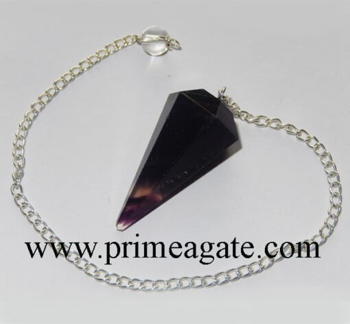 Purple-Flourite-Faceted-Pendulum