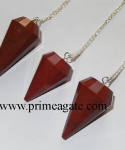 Red-Jasper-Facetted-Pendulums