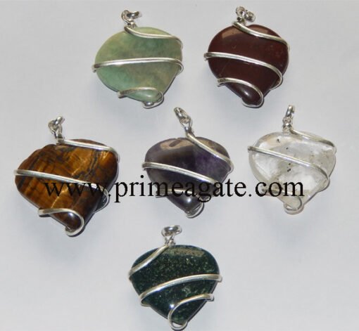 Mix-Assorted-Heart-Wrapped-Pendants