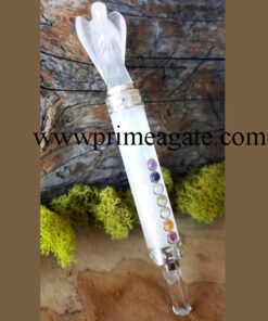 Chakra-White-Selenite-Healing-Stick-With-Selenite-Angel