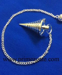 Silver-Hard-Coil-Metal-Pendulum