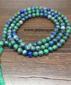 Chrysocolla-108-Beads-Jap-Mala