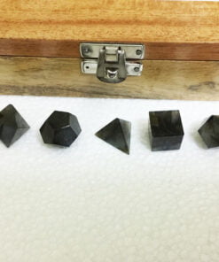 Labradorite-5Pc-Geometry-Set-With-Wooden-Box
